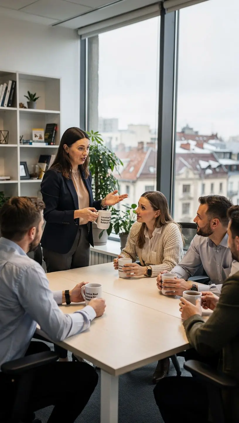 Žalios žolelės ir saldymedžio šaknys, dedamos į arbatos mišinį, siekiant palaikyti normalią kraujospūdžio regulaciją.